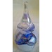 BEACHES ART GLASS STUDIO PERFUME BOTTLE – ABSTRACT IRIDESCENT DESIGN